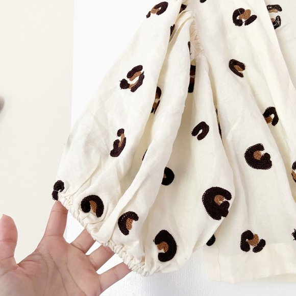 NEW Red Carter Leopard Set Paola Becky Top Skirt - Picture 5 of 12